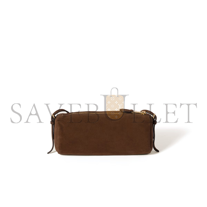 MIU MIU SUEDE LEATHER POUCH 5NE851 (22*9*9cm) MIU MIU SUEDE LEATHER POUCH 5NE851 (22*9*9cm)